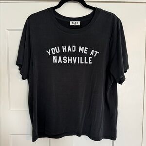 NASH COLLECTION boxy tee